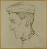 1905 - Empirismo (studio di volto maschile per il III pannello)